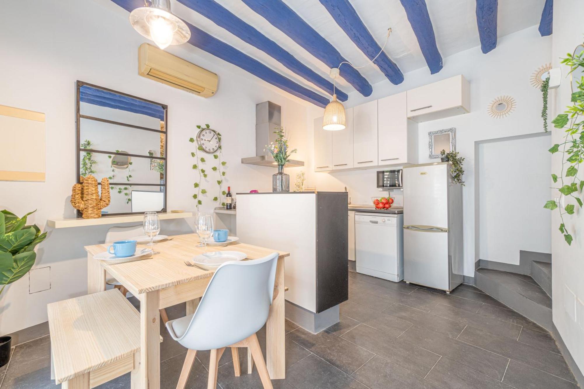 Holiday home Quico-casa Con Encanto En El Centro, Junto A La Bahia, Parking Publico Proximo Roses